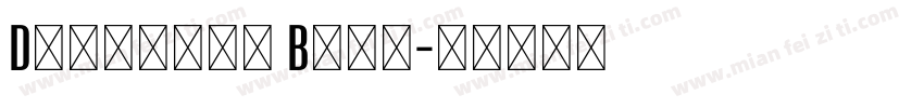 Designer Bold字体转换